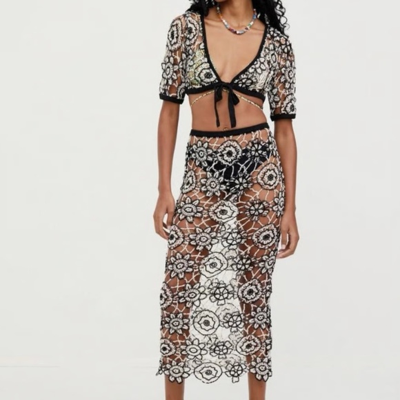 For Love And Lemons Dresses & Skirts - FOR LOVE & LEMONS CROCHET SET